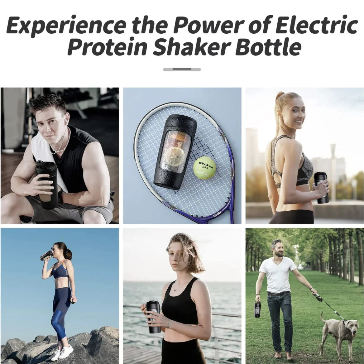 Shaker Automático Portátil 500ml